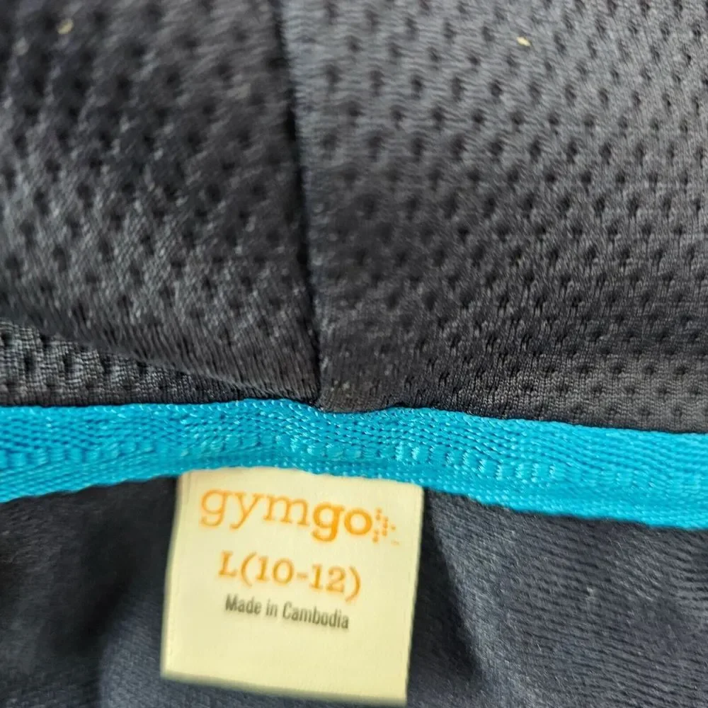 Gymboree Boys Gym Go Hooded Sweatshirt Large 10/12‎ Blue